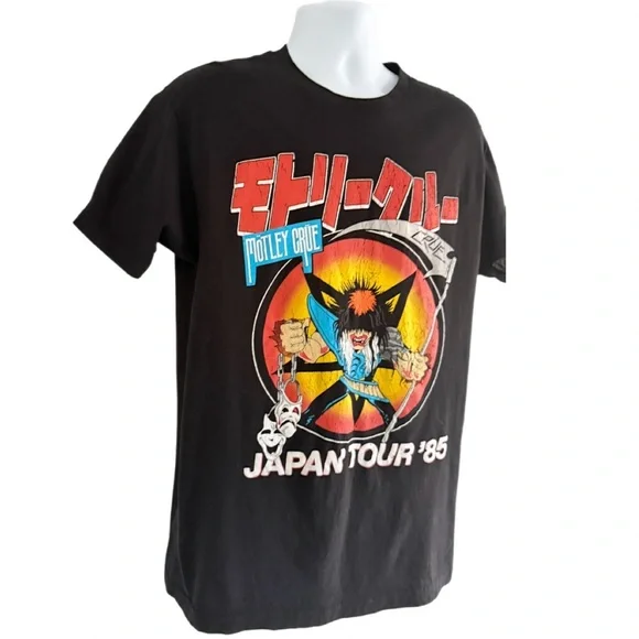 🔥 Mötley Crüe Japan Tour ’85 T-Shirt – Size Large 🔥 - Picture 3 of 9